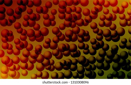 Creative geometric wallpaper. Fashionable composition of the gradient form. Bright circles for the background.
Color: green, orange, red