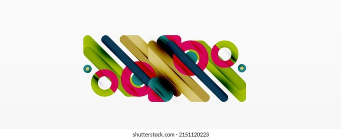 Kreative geometrische Tapete. Minimaler Hintergrund
