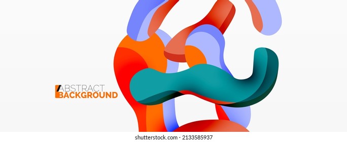 Papel geométrico creativo. Splash líquido forma el fondo de las formas del fluido de la onda. Plantilla de negocio de Techno para papel de pared, banner, fondo o aterrizaje
