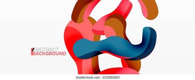 Creative geometric wallpaper. Splash liquid wave fluid shapes background. Techno business template for wallpaper, banner, background or landing