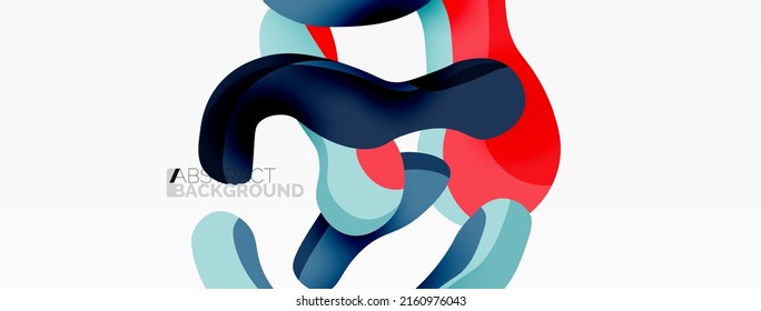Creative geometric wallpaper. Splash liquid wave fluid shapes background. Techno business template for wallpaper, banner, background or landing