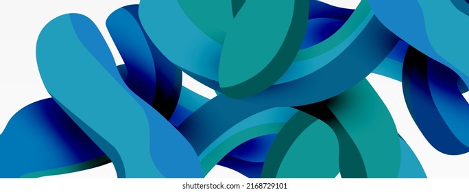 Creative geometric wallpaper. Splash liquid wave fluid shapes background. Techno business template for wallpaper, banner, background or landing