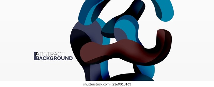 Creative geometric wallpaper. Splash liquid wave fluid shapes background. Techno business template for wallpaper, banner, background or landing