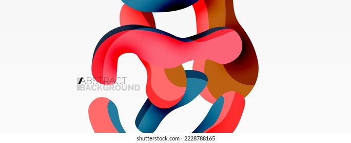 Kreative geometrische Tapete. Splash Flüssig-Wellenflüssigkeit formt Hintergrund. Techno-Geschäftsvorlage für Bildschirmhintergründe, Banner, Hintergrund oder Landung