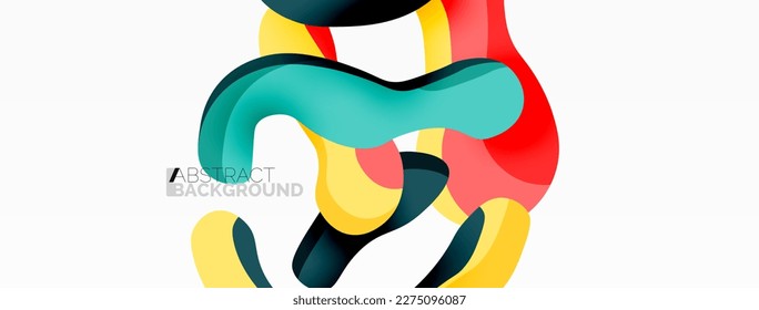 Creative geometric wallpaper. Splash liquid wave fluid shapes background. Techno business template for wallpaper, banner, background or landing
