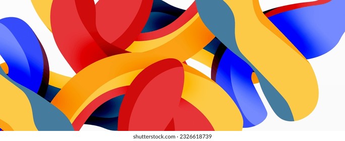 Kreative geometrische Tapete. Splash Flüssig-Wellenflüssigkeit formt Hintergrund. Techno-Geschäftsvorlage für Bildschirmhintergründe, Banner, Hintergrund oder Landung