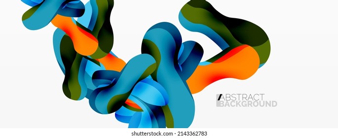 Papel geométrico creativo. Fondo de composición de formas de dispersión. Plantilla de negocio de Techno para papel de pared, banner, fondo o aterrizaje
