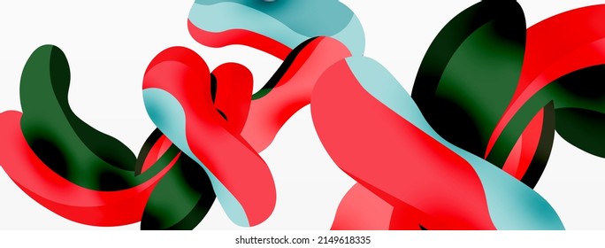 Creative geometric wallpaper. Splash shapes composition background. Techno business template for wallpaper, banner, background or landing