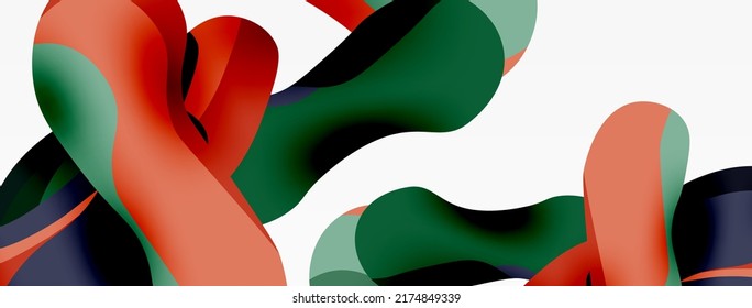 Creative geometric wallpaper. Splash shapes composition background. Techno business template for wallpaper, banner, background or landing