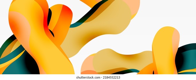 Creative geometric wallpaper. Splash shapes composition background. Techno business template for wallpaper, banner, background or landing