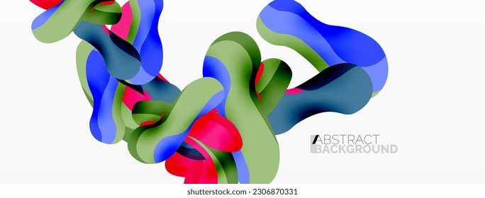 Kreative geometrische Tapete. Splash Formen Zusammensetzung Hintergrund. Techno-Geschäftsvorlage für Bildschirmhintergründe, Banner, Hintergrund oder Landung