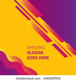 Creative geometric wallpaper. Trendy fluid flow gradient shapes composition. Applicable for gift card, Poster on wall poster template, landing page, ui, ux ,coverbook, baner, social media posted
