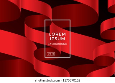 Creative geometric wallpaper. Trendy gradient shapes composition