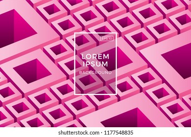 Creative geometric wallpaper. Trendy gradient shapes composition