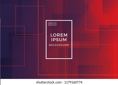 Creative geometric wallpaper. Trendy gradient shapes composition