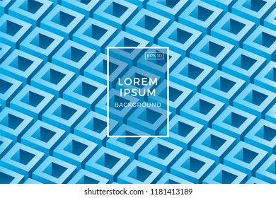 Creative geometric wallpaper. Trendy gradient shapes composition