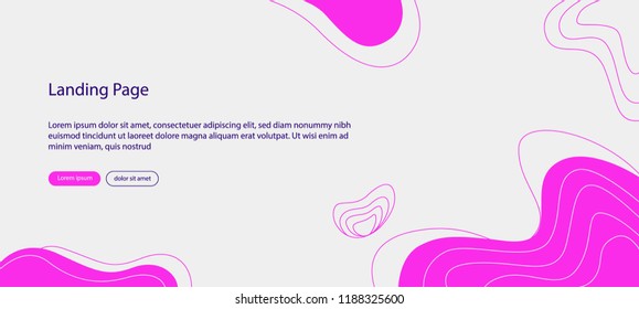 Creative geometric wallpaper. Trendy gradient shapes composition. Eps10 vector.