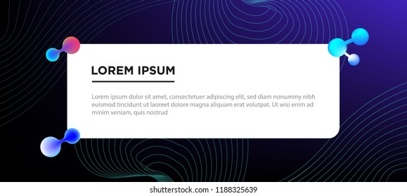 Creative geometric wallpaper. Trendy gradient shapes composition. Eps10 vector.