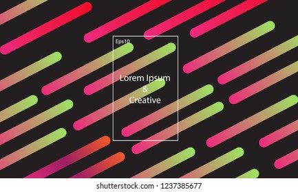 Creative geometric wallpaper. Trendy gradient shapes composition. Eps10 vector