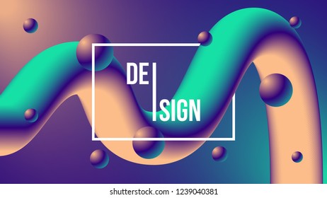  Creative geometric wallpaper. Trendy gradient shapes composition. Eps10 vector.
