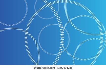 Creative geometric wallpaper. Trendy gradient shapes composition.