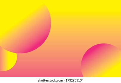 Creative geometric wallpaper. Trendy gradient shapes composition. Eps10 vector.Creative geometric wallpaper. Trendy gradient shapes composition Color gradient background design. 