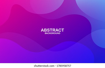 Creative geometric wallpaper. Trendy gradient shapes composition. Cool background design for posters. Eps10 vector