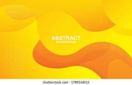 Creative geometric wallpaper. Trendy gradient shapes composition. Cool background design for posters. Vector illustration