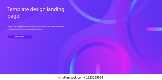 Creative geometric wallpaper. Trendy gradient shapes composition. for posters or web page template. futuristic technology element. vector illustration.