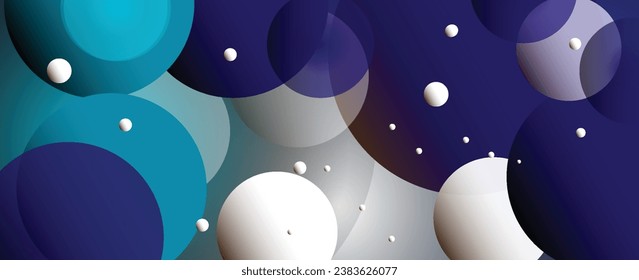 Kreative geometrische Tapete. Trendy Farbverlauf-Zusammensetzung. Vektorgrafik