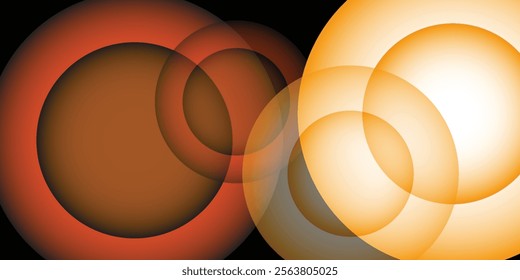 Creative geometric wallpaper. Trendy gradient shapes composition. Eps10 vector.