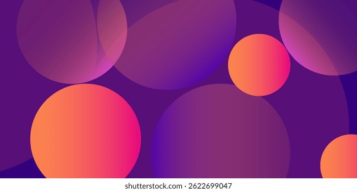 Fondo de pantalla geométrico creativo. Composición de Formas de gradiente de moda. Vector Eps10.