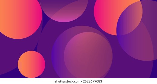 Creative geometric wallpaper. Trendy gradient shapes composition. Eps10 vector.