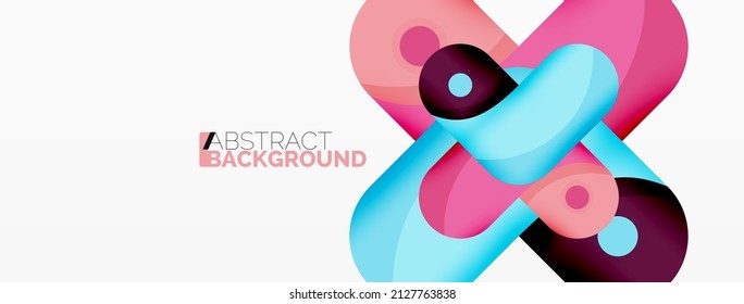 Creative geometric wallpaper. Trendy minimal abstract background. Techno business template for wallpaper, banner, background or landing