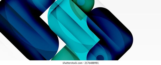 Creative geometric wallpaper. Trendy minimal abstract background. Techno business template for wallpaper, banner, background or landing