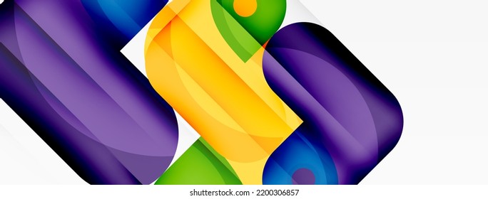 Papel geométrico creativo. fondo abstracto moderno y minimalista. Plantilla de negocio de Techno para papel de pared, banner, fondo o aterrizaje