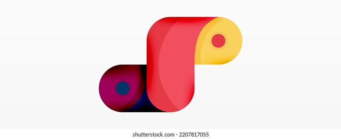 Kreative geometrische Tapete. Trendy minimaler abstrakter Hintergrund. Techno-Geschäftsvorlage für Bildschirmhintergründe, Banner, Hintergrund oder Landung
