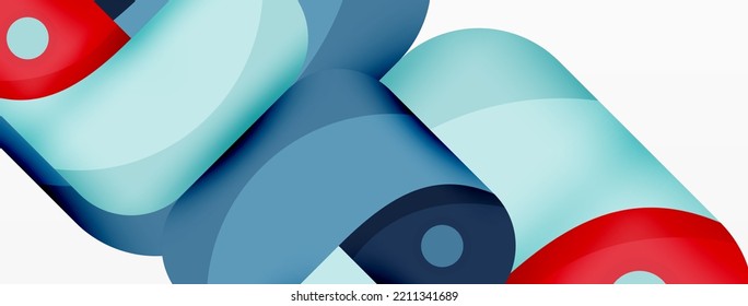Creative geometric wallpaper. Trendy minimal abstract background. Techno business template for wallpaper, banner, background or landing