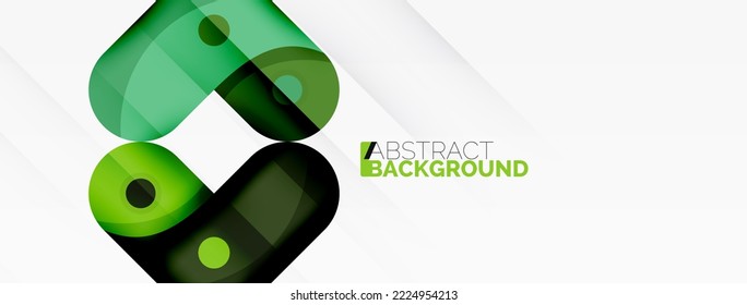 Creative geometric wallpaper. Trendy minimal abstract background. Techno business template for wallpaper, banner, background or landing