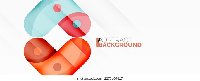 Creative geometric wallpaper. Trendy minimal abstract background. Techno business template for wallpaper, banner, background or landing