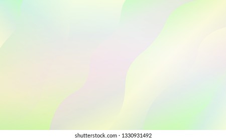 creative geometric wave shape with gradient color. Vector illustration. Design for landing page