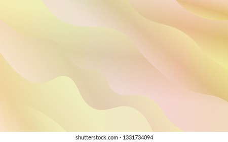 creative geometric wave shape with gradient color. Vector illustration. Design for golographic composition.