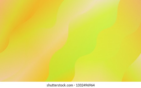 creative geometric wave shape with gradient color. Vector illustration. Design for landing page.