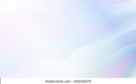 creative geometric wave shape with gradient color. Vector illustration. Design for landing page