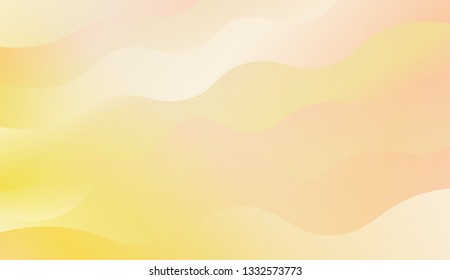 creative geometric wave shape with gradient color. Vector illustration. Design for landing page