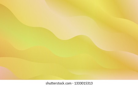 creative geometric wave shape with gradient color. Vector illustration. Design for golographic composition