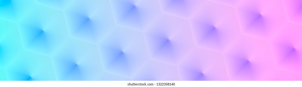 Creative geometric web banner, poster design template, landing page, abstract background, vector illustration