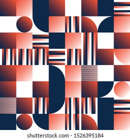 creative geometrical modern seamless pattern