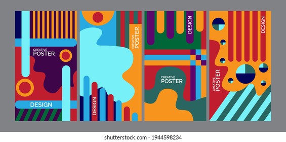 creative geometry background for book, cover, magazine, banner, sales promotion and social media post.