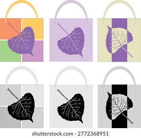 Creative Gift Bag Illustration